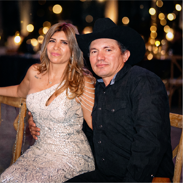 Fernando Villegas y Guadalupe Rodríguez